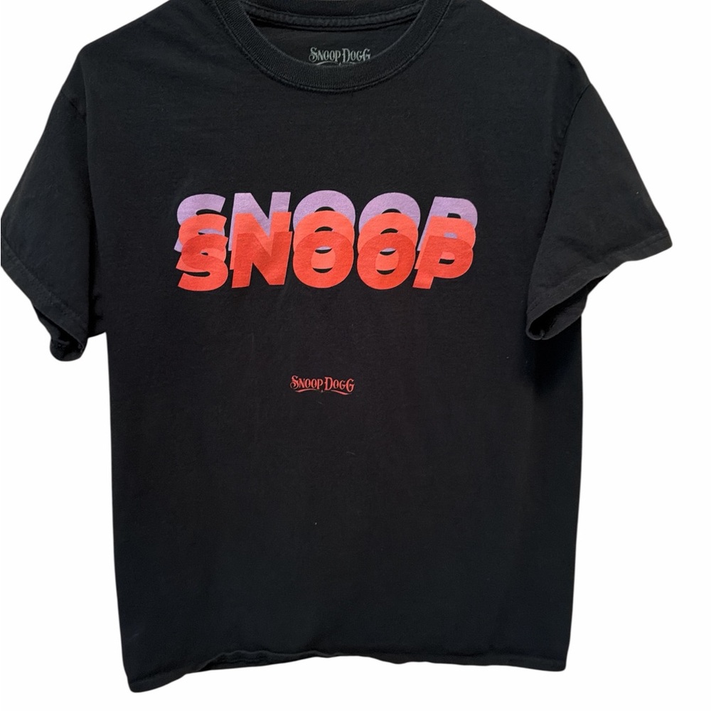 Authentic Snoop Dogg Black Graphic T Shirt Rap Hip Hop Streetwear Mens size M